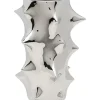 Vasen|KARE Design Vase Pointy Silber 30Cm