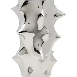Vasen|KARE Design Vase Pointy Silber 30Cm