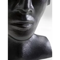 Vasen|KARE Design Vase Rostro Schwarz 17Cm