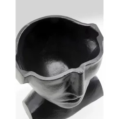 Vasen|KARE Design Vase Rostro Schwarz 17Cm