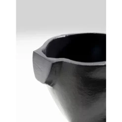 Vasen|KARE Design Vase Rostro Schwarz 17Cm