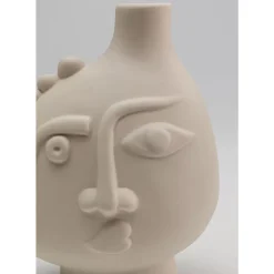 Vasen|KARE Design Vase Spherical Face Right 16Cm