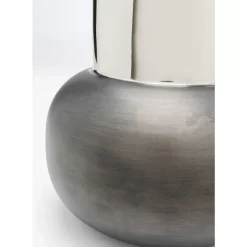 Vasen|KARE Design Vase Vesuv Schwarz 42Cm