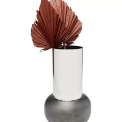 Vasen|KARE Design Vase Vesuv Schwarz 42Cm