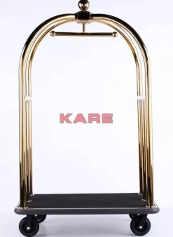 Kleinmöbel & Sonstiges|KARE Design Vip Gepackwagen Vegas Gold
