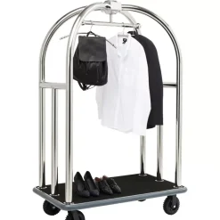 Kleinmöbel & Sonstiges|KARE Design Vip Gepackwagen Vegas Silver