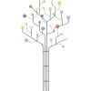 Kleinmöbel & Sonstiges|KARE Design Wandgarderobe Circuit Tree 84Cm