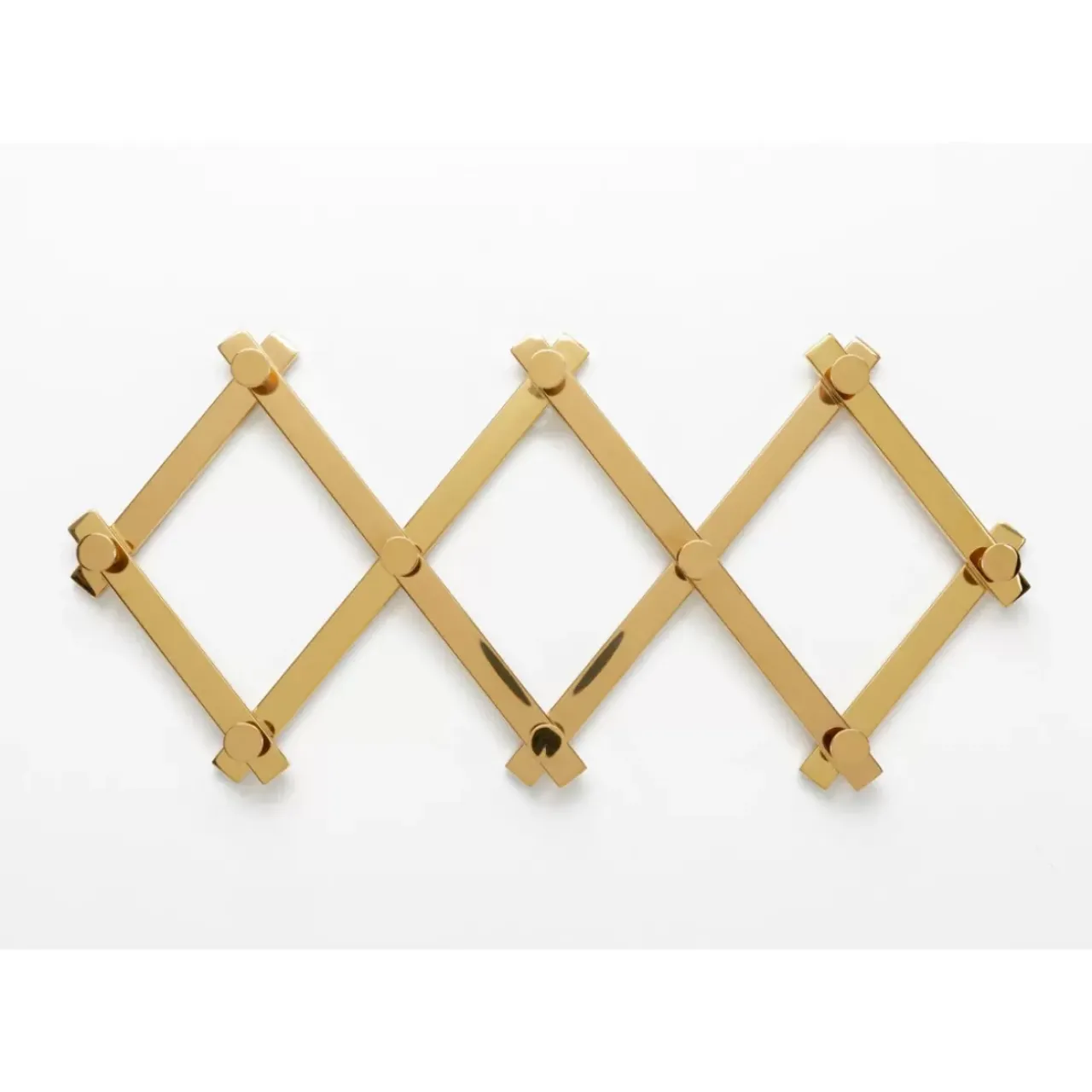 Kleinmöbel & Sonstiges|KARE Design Wandgarderobe Crossing Gold 9(+71)Cm