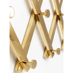 Kleinmöbel & Sonstiges|KARE Design Wandgarderobe Crossing Gold 9(+71)Cm