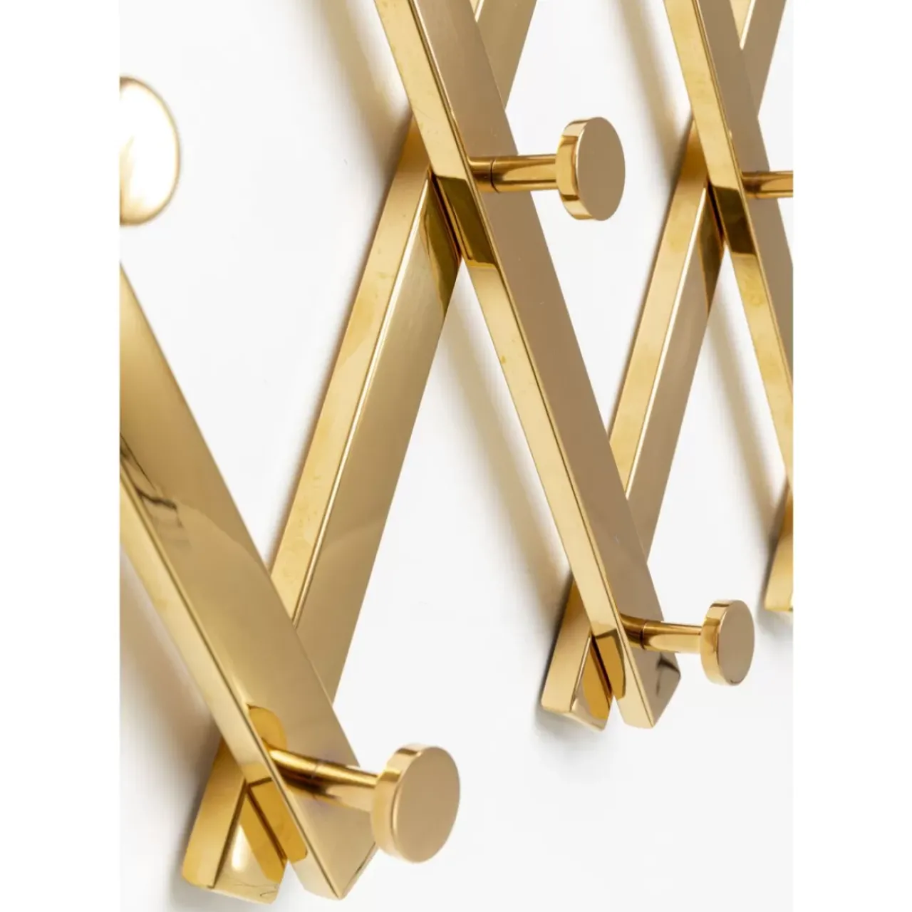 Kleinmöbel & Sonstiges|KARE Design Wandgarderobe Crossing Gold 9(+71)Cm