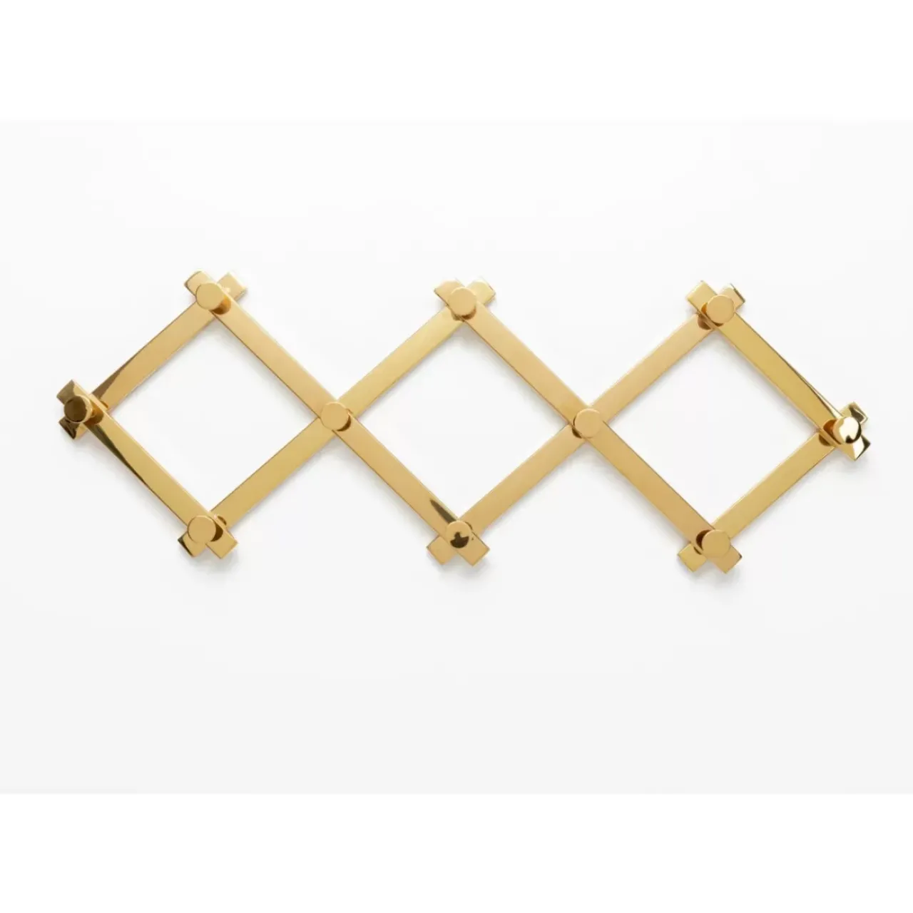 Kleinmöbel & Sonstiges|KARE Design Wandgarderobe Crossing Gold 9(+71)Cm