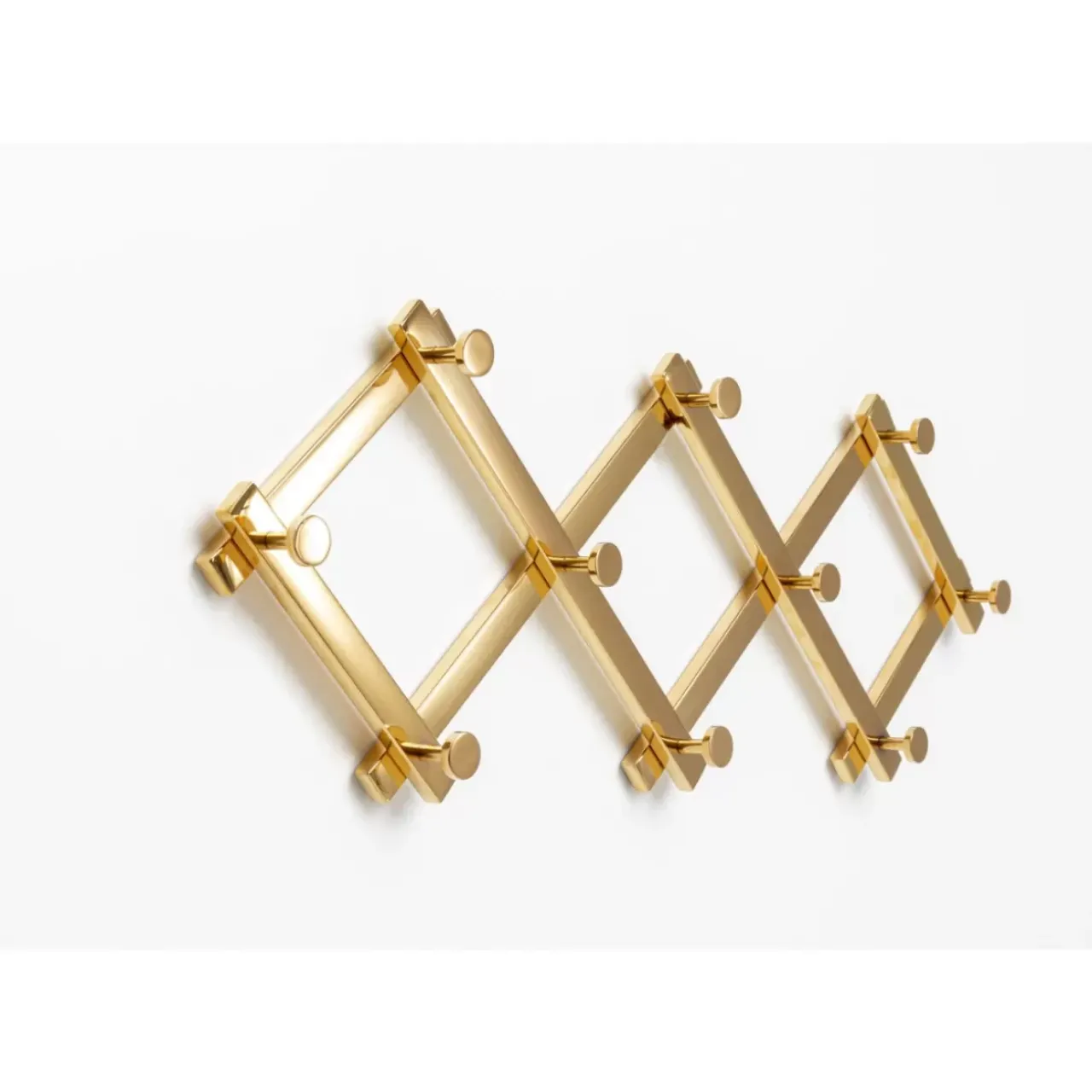 Kleinmöbel & Sonstiges|KARE Design Wandgarderobe Crossing Gold 9(+71)Cm