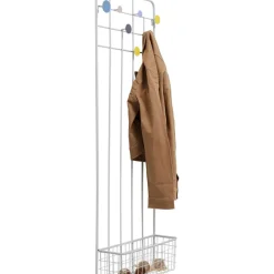 Kleinmöbel & Sonstiges|KARE Design Wandgarderobe Derry Weis 41Cm
