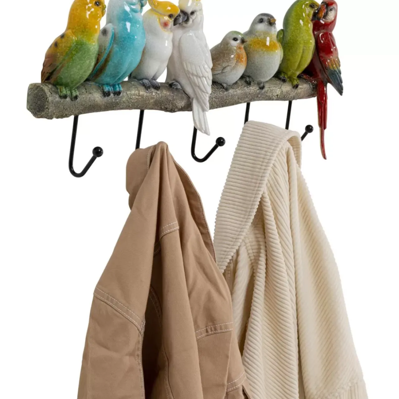 Kleinmöbel & Sonstiges|KARE Design Wandgarderobe Exotic Birds