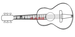 Kleinmöbel & Sonstiges|KARE Design Wandgarderobe Guitar 81Cm
