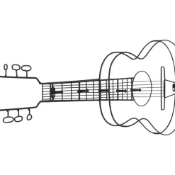 Kleinmöbel & Sonstiges|KARE Design Wandgarderobe Guitar 81Cm