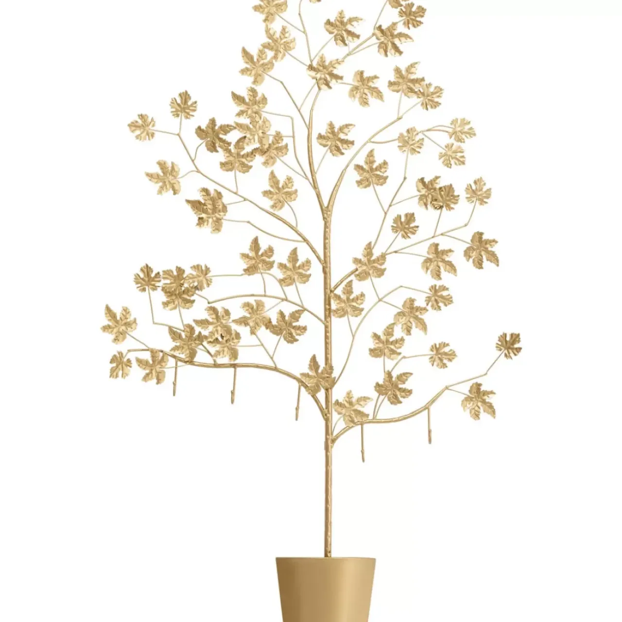 Kleinmöbel & Sonstiges|KARE Design Wandgarderobe Leafline Gold 93Cm
