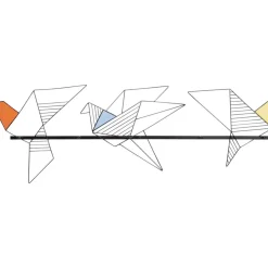 Kleinmöbel & Sonstiges|KARE Design Wandgarderobe Origami Bird 114Cm