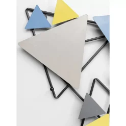 Kleinmöbel & Sonstiges|KARE Design Wandgarderobe Wireframe Trigon 100Cm