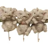 Kleinmöbel & Sonstiges|KARE Design Wandhaken Three Mini Elephants