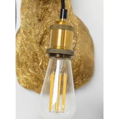 Wandleuchten|KARE Design Wandleuchte Animal Goat Gold 45X74Cm