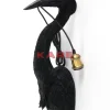 Wandleuchten|KARE Design Wandleuchte Animal Heron Schwarz 26X62Cm