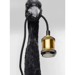 Wandleuchten|KARE Design Wandleuchte Animal Heron Schwarz 26X62Cm