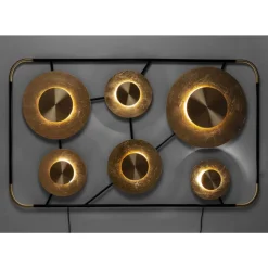 Wandleuchten|KARE Design Wandleuchte Disc 6Er