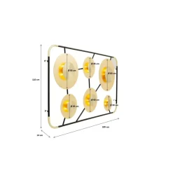 Wandleuchten|KARE Design Wandleuchte Disc 6Er