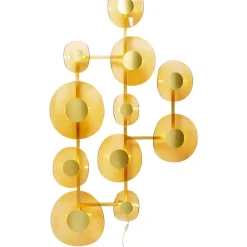 Wandleuchten|KARE Design Wandleuchte Mariposa Brass 116X198Cm