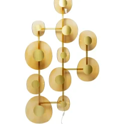 Wandleuchten|KARE Design Wandleuchte Mariposa Brass 116X198Cm