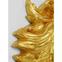 Bilder|KARE Design Wandobjekt Lion Head Gold 90X100Cm