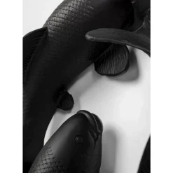 Bilder|KARE Design Wandobjekt School Of Koi Schwarz O160Cm