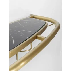 Regale|KARE Design Wandregal Treviso Gold 120X10Cm