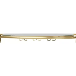 Regale|KARE Design Wandregal Treviso Gold 120X10Cm