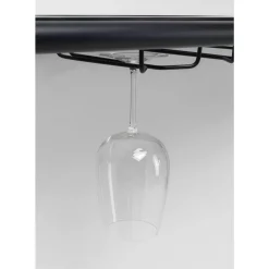 Regale|KARE Design Wandregal Treviso Schwarz 120X10Cm