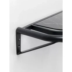 Regale|KARE Design Wandregal Treviso Schwarz 120X10Cm