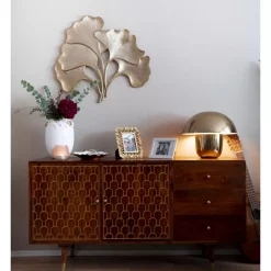 Bilder|KARE Design Wandschmuck Ginkgo Gold Gros