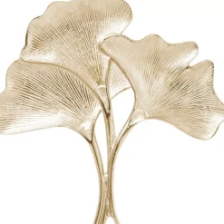 Bilder|KARE Design Wandschmuck Ginkgo Gold Klein