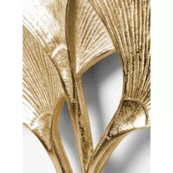 Bilder|KARE Design Wandschmuck Ginkgo Gold Klein