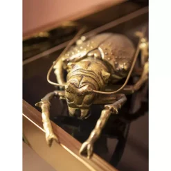 Bilder|KARE Design Wandschmuck Longicorn Beetle Gold