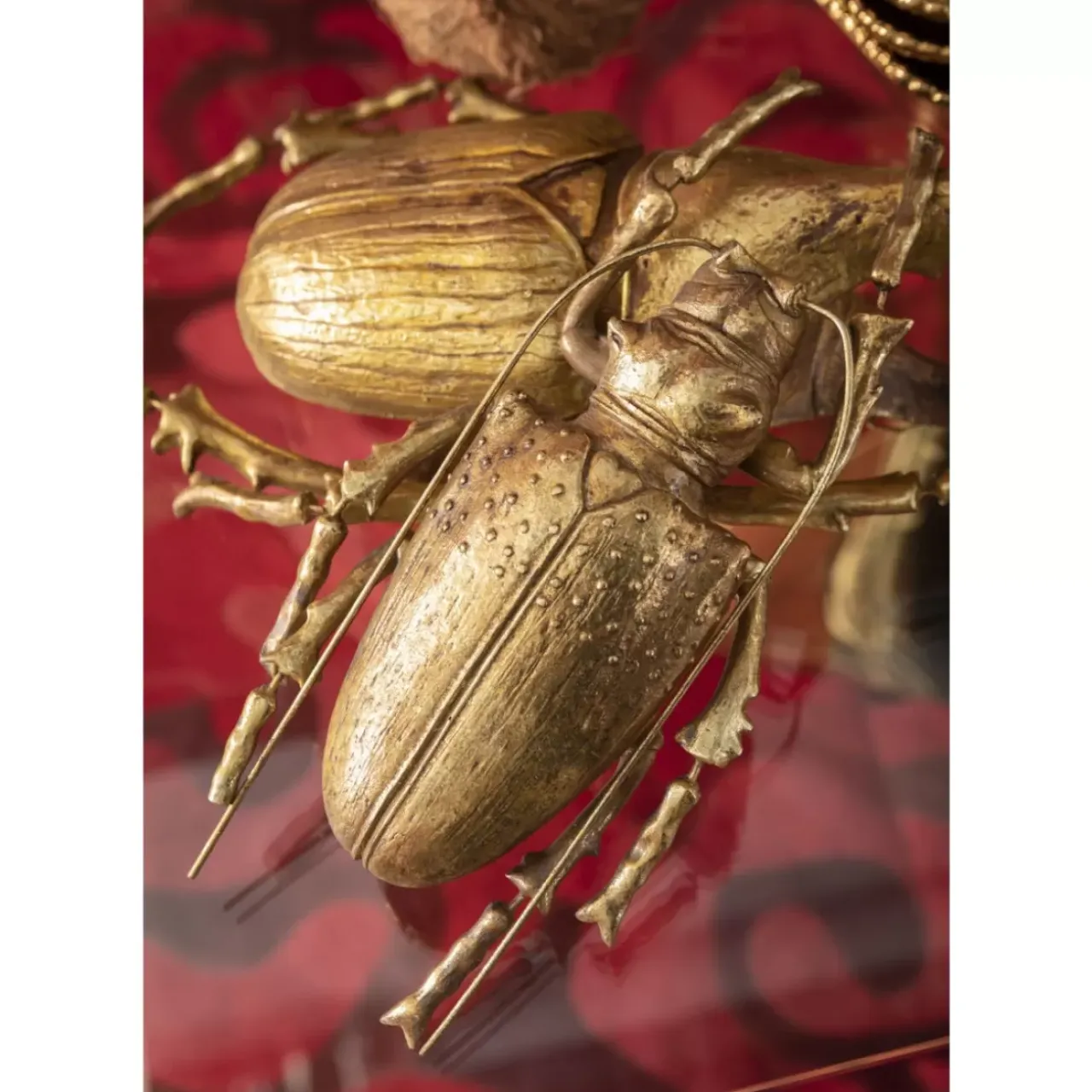 Bilder|KARE Design Wandschmuck Longicorn Beetle Gold