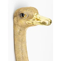 Bilder|KARE Design Wandschmuck Ostrich Gold