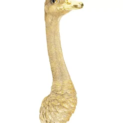 Bilder|KARE Design Wandschmuck Ostrich Gold