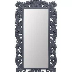 Spiegel|KARE Design Wandspiegel Baroque Valentina Grau 100X190Cm