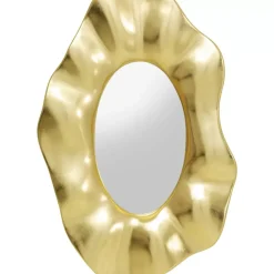 Spiegel|KARE Design Wandspiegel Riley Gold 150X98Cm