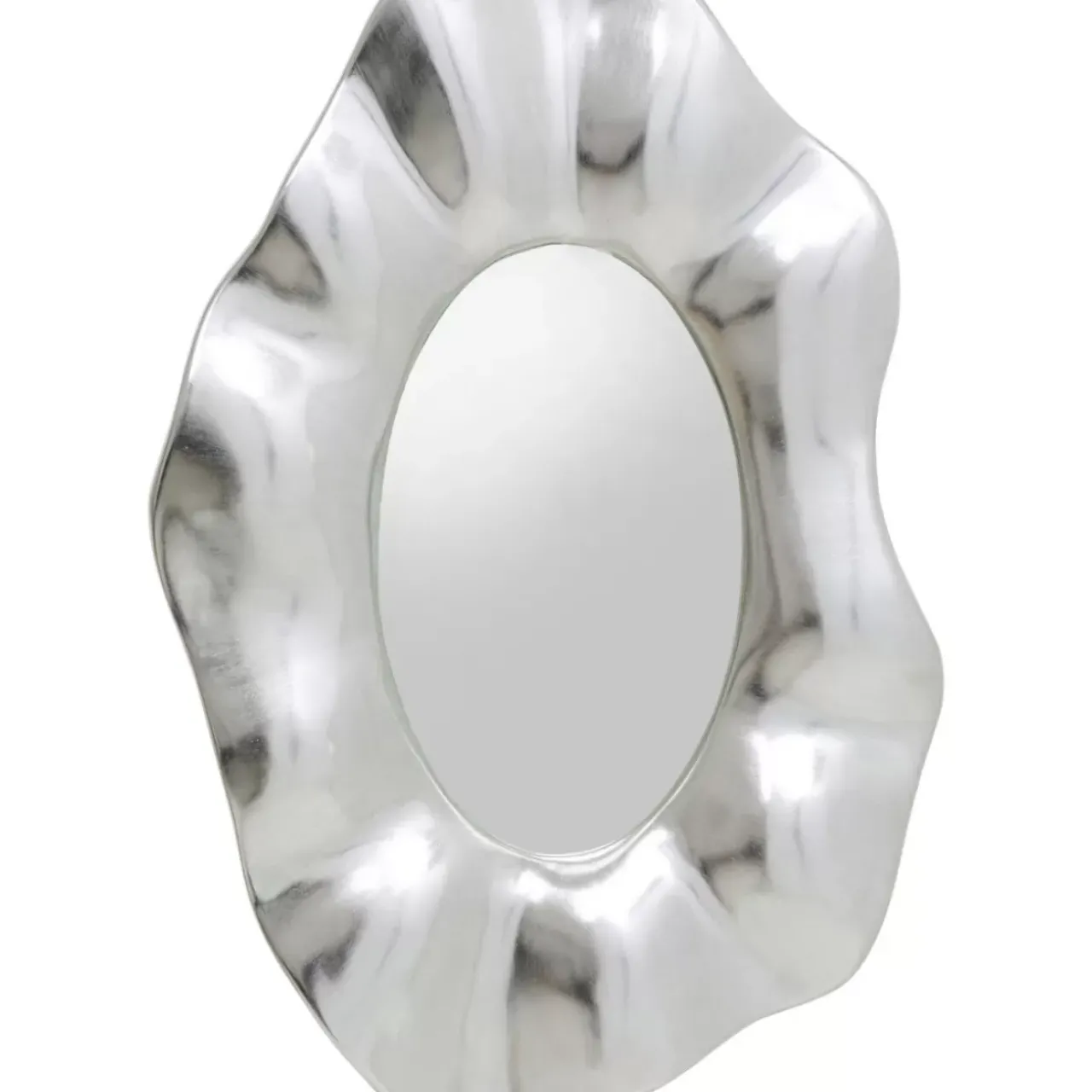 Spiegel|KARE Design Wandspiegel Riley Silber 150X98Cm