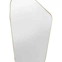 Spiegel|KARE Design Wandspiegel Shape Brass 64X94,5Cm