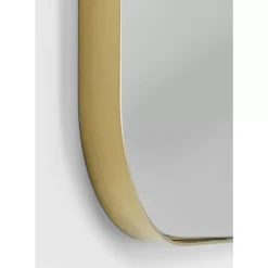 Spiegel|KARE Design Wandspiegel Shape Brass 64X94,5Cm
