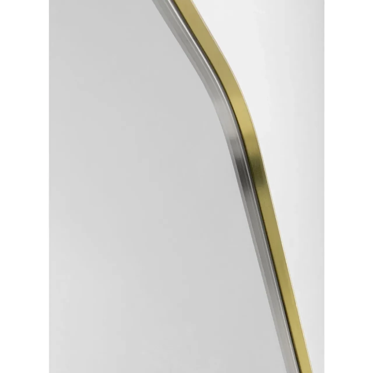 Spiegel|KARE Design Wandspiegel Shape Brass 64X94,5Cm